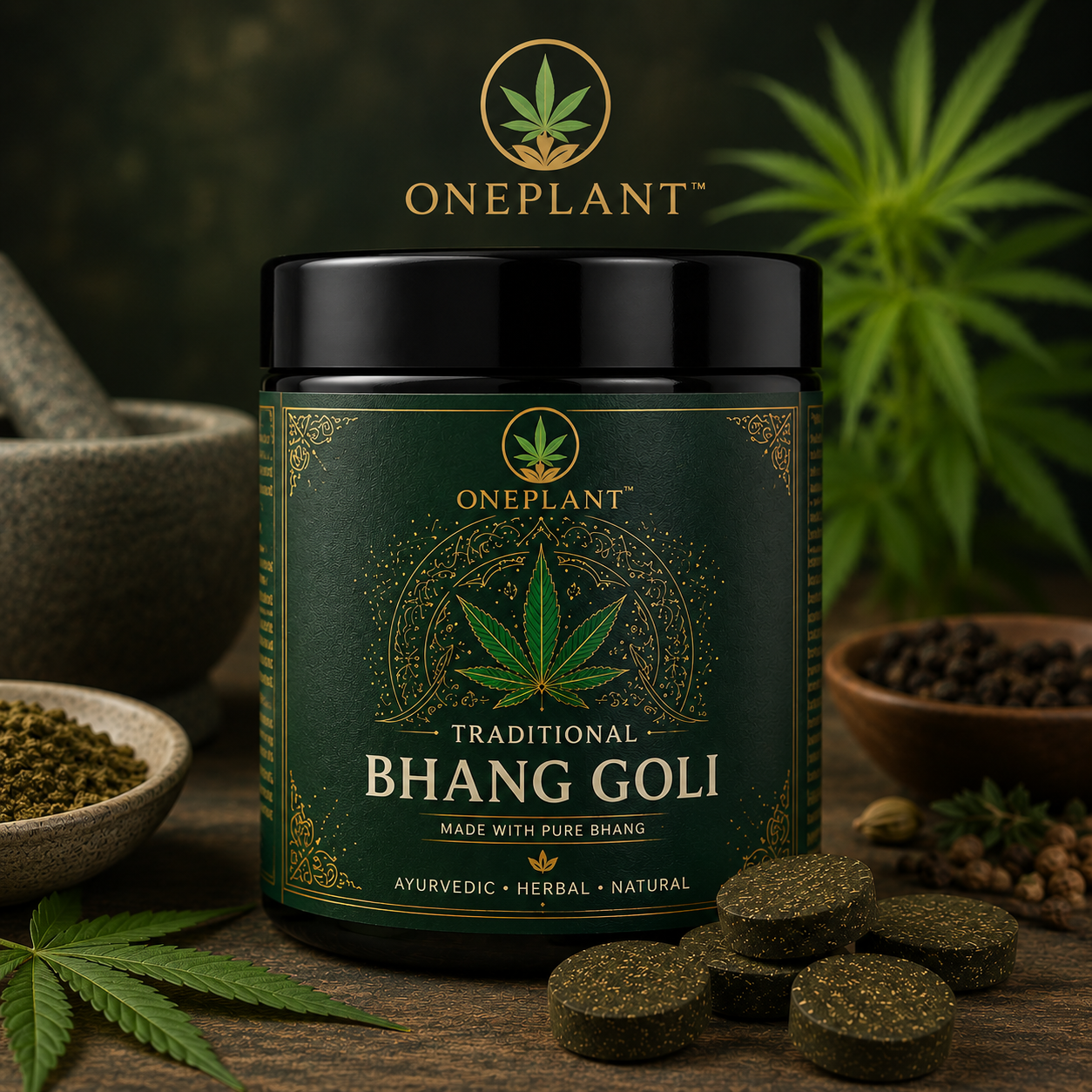 Traditional Bhang Goli