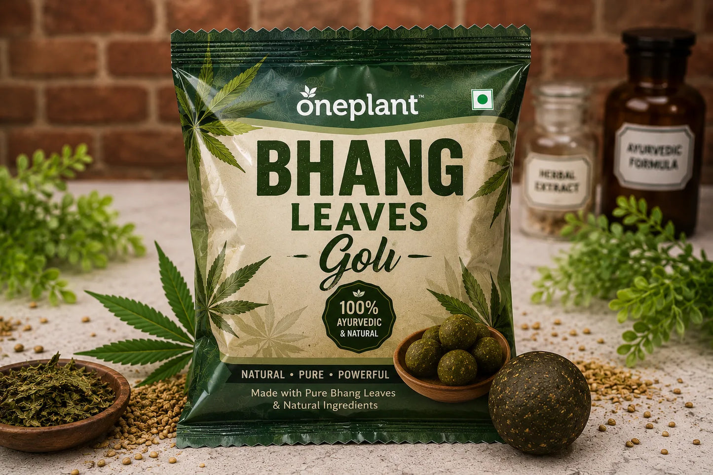 Bhang leaves goli