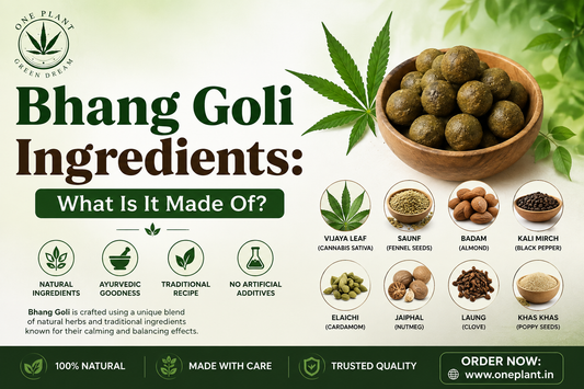 Bhang Goli Ingredients: What Is It Made Of?