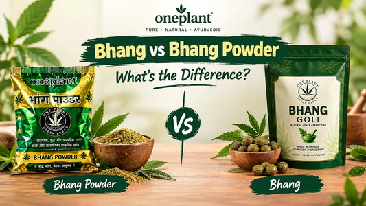 Bhang vs Bhang Powder