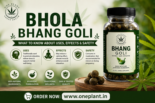 Bhola Bhang Goli Guide: What to Know About Uses, Effects & Safety