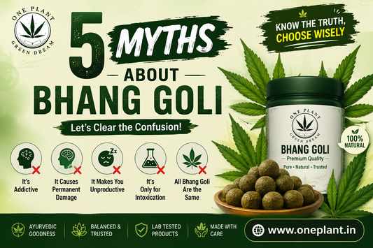 5 Myths About Bhang Goli That Even Regular Users Believe
