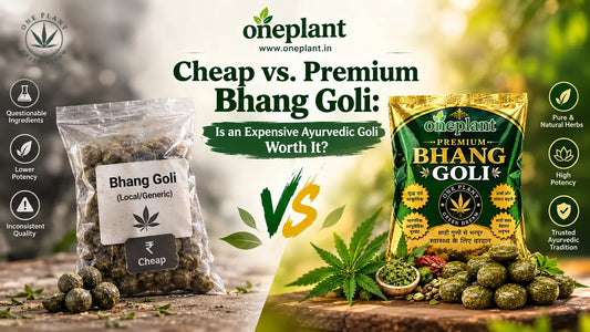 Cheap vs. Premium Bhang Goli: Is an Expensive Ayurvedic Goli Worth It?