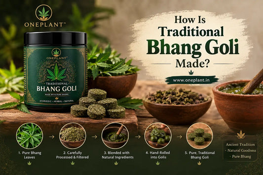 How Is Traditional Bhang Goli Made?