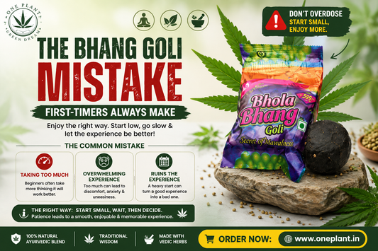 The Bhang Goli Mistake First-Timers Always Make (And How to Avoid It)