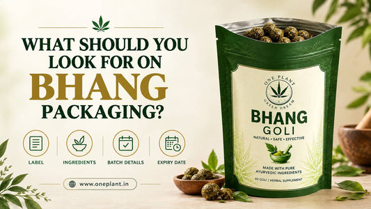 What Should You Look for on Bhang Packaging?